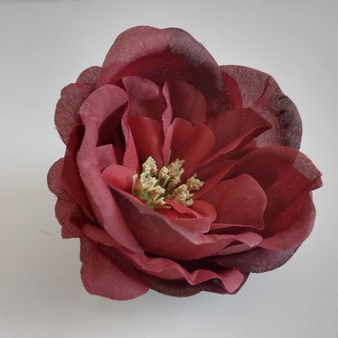 Роза-Шиповник хлопок 9 см 5 сл